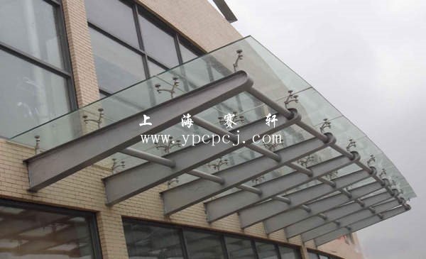 钢结构玻璃雨棚MT-020